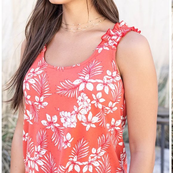 NEW Ruffle Strap Tank - Picture 9 of 11